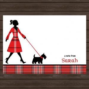 Dog Card/personalized Note Card For The Dog Lover/..