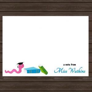 Personalized Note Card For Teacher/ Teacher Gift/..