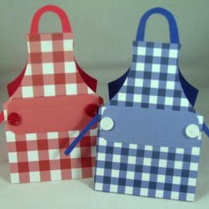 Apron Style Personalized Placecards /food Label..