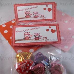 Diy Printable Valentine Treat Bag Topper Featuring..