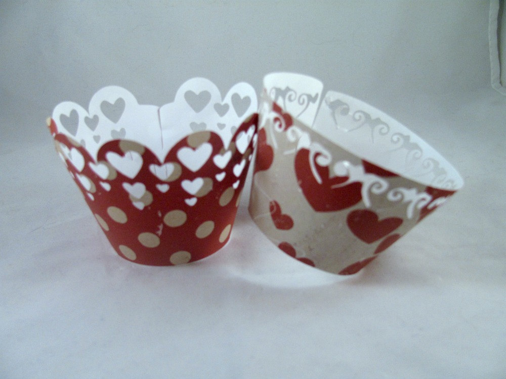 Hearts, Hearts & More Hearts Valentine Cupcake Toppers